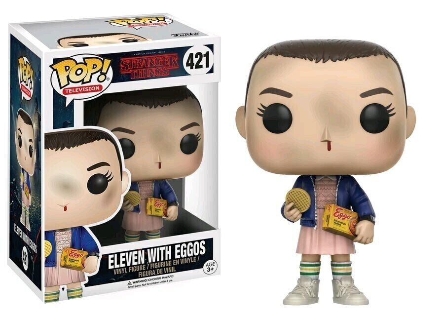 Funko Stranger Things POP! Television Eleven with Eggos Vinyl Figure #421 [Short Hair, Regular Version]